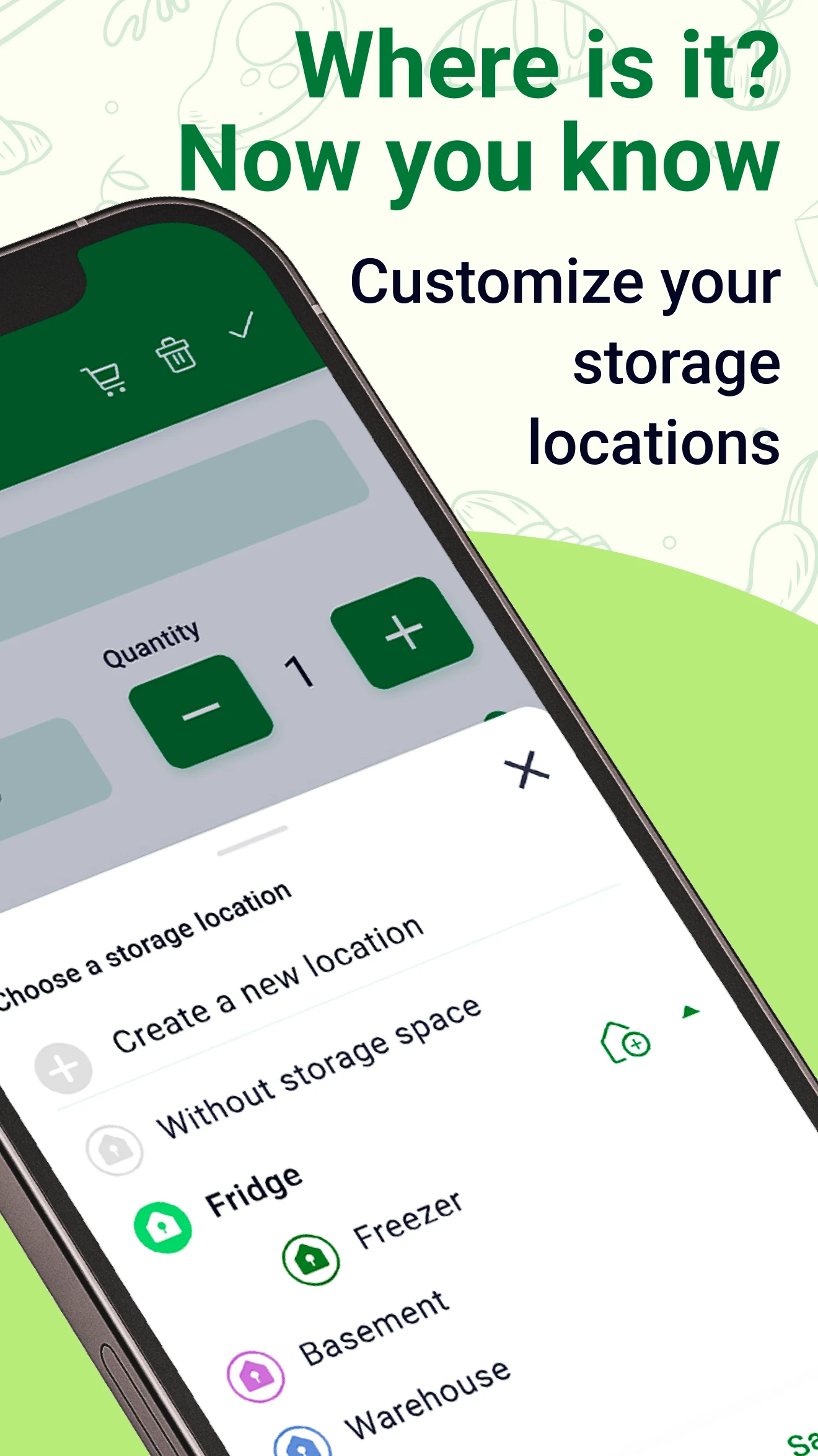 Home Inventory & Food: InvenDo screenshot